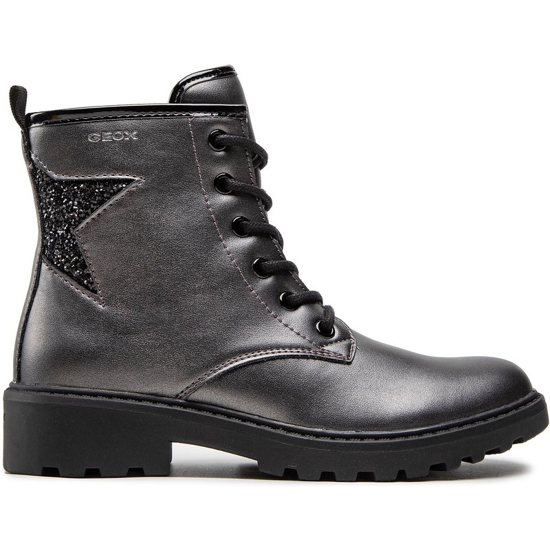Stiefel Geox J Casey G. G J9420G 0NFEW C0062 S Silberfarben