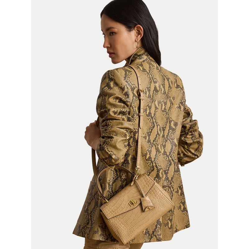 Handtasche LAUREN RALPH LAUREN 431P15617001 Beige