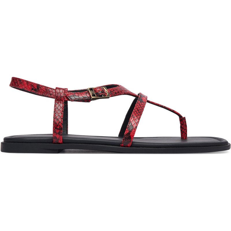 Sandalen Tommy Hilfiger Th Buckle FW0FW09514 Rot