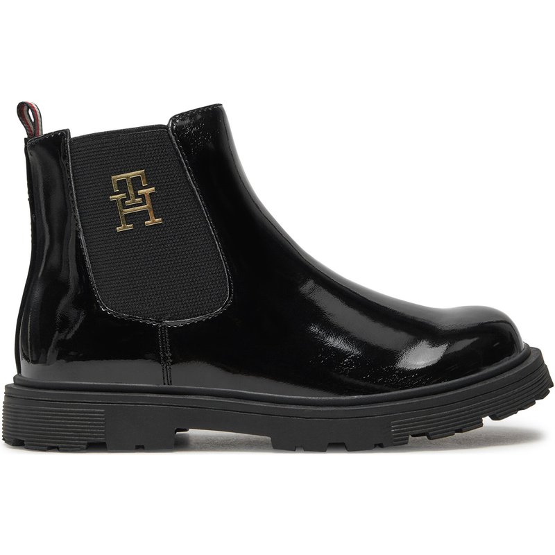 Stiefeletten Tommy Hilfiger Chelsea Boot T1A5-33563-0343 S Schwarz