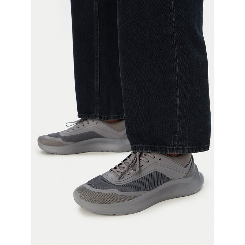 Sneakers Calvin Klein Light Eva Run Lace Sock Mm HM0HM02164 Braun
