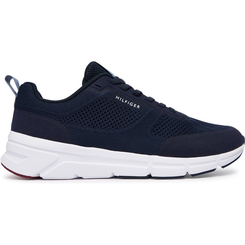 Sneakers Tommy Hilfiger Light Knitted Hilfiger Runner FM0FM06010 Dunkelblau