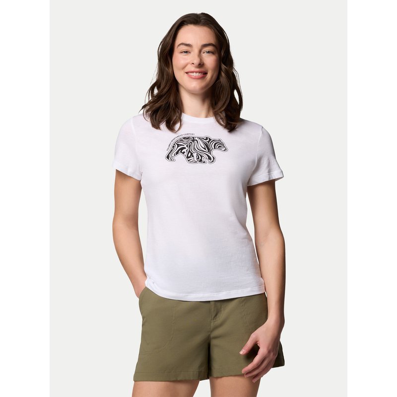 Columbia T-Shirt Ruby Springs™ 2120061 Weiß Regular Fit