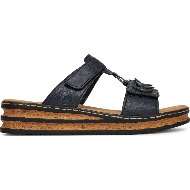 Pantoletten Rieker CEO-62936-14 Dunkelblau