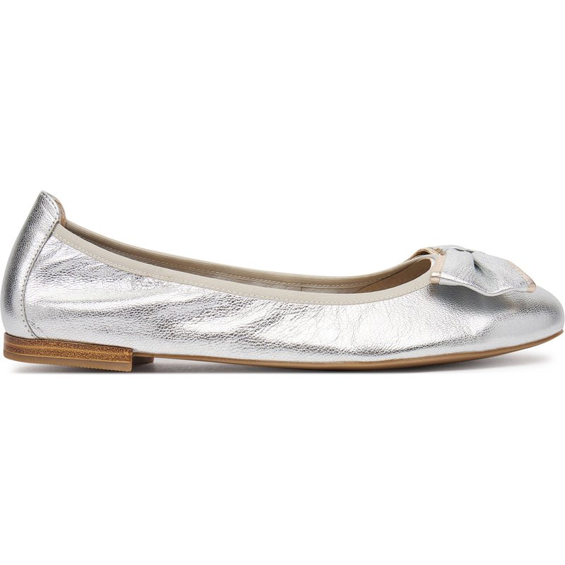Ballerinas Caprice 9-22111-46 Silberfarben