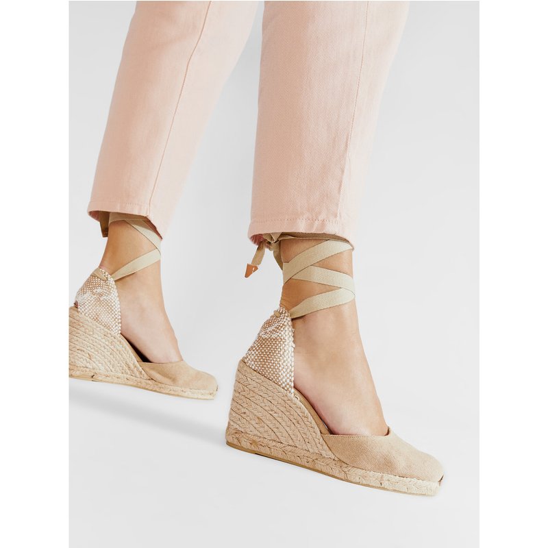 Espadrilles Castañer Carina/8/002 021642-2017 Beige