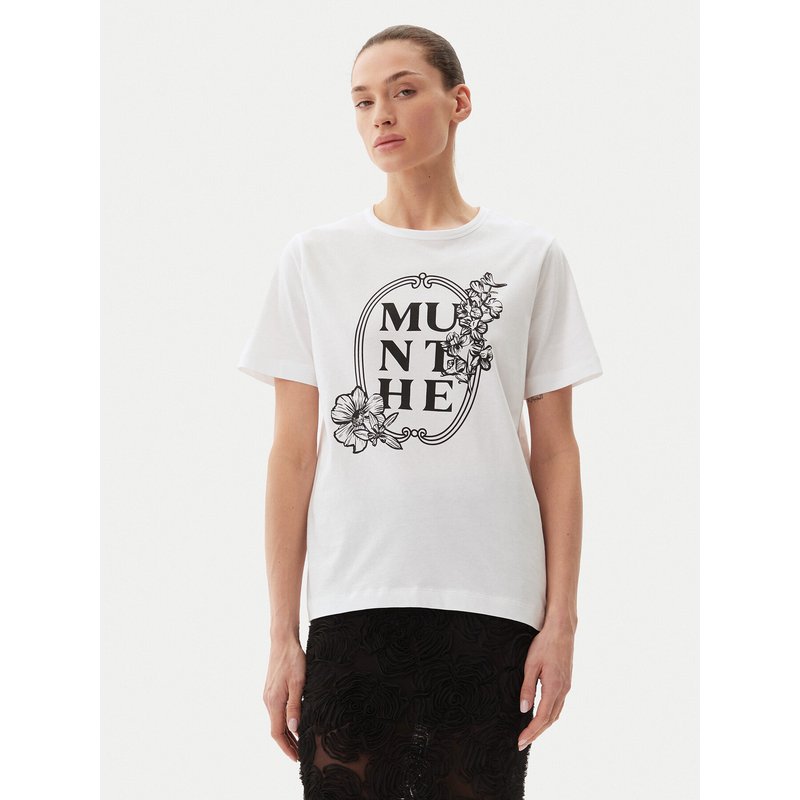 Munthe T-Shirt Fynella 251110925160 Weiß Regular Fit
