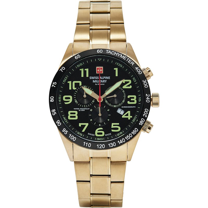 Uhr Swiss Alpine Military 7047.9117 Goldfarben
