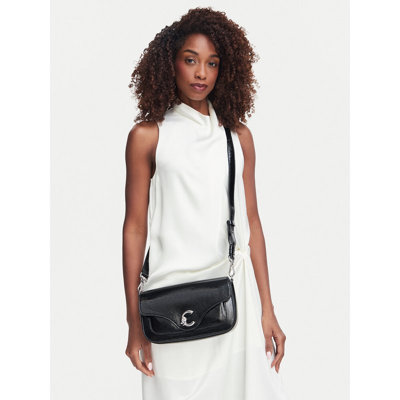 Handtasche Coccinelle V9Q Coccinelle C-Me Glazed E1 V9Q 12 03 01 Schwarz