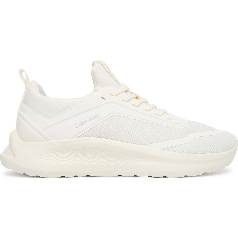 Sneakers Calvin Klein Light Runner Sock Mesh Lycra HW0HW03023 Creme
