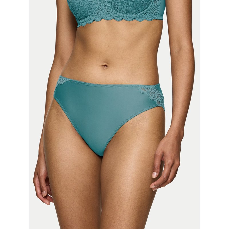Triumph Klassischer Damenslip Amourette 10210688 Türkisfarben