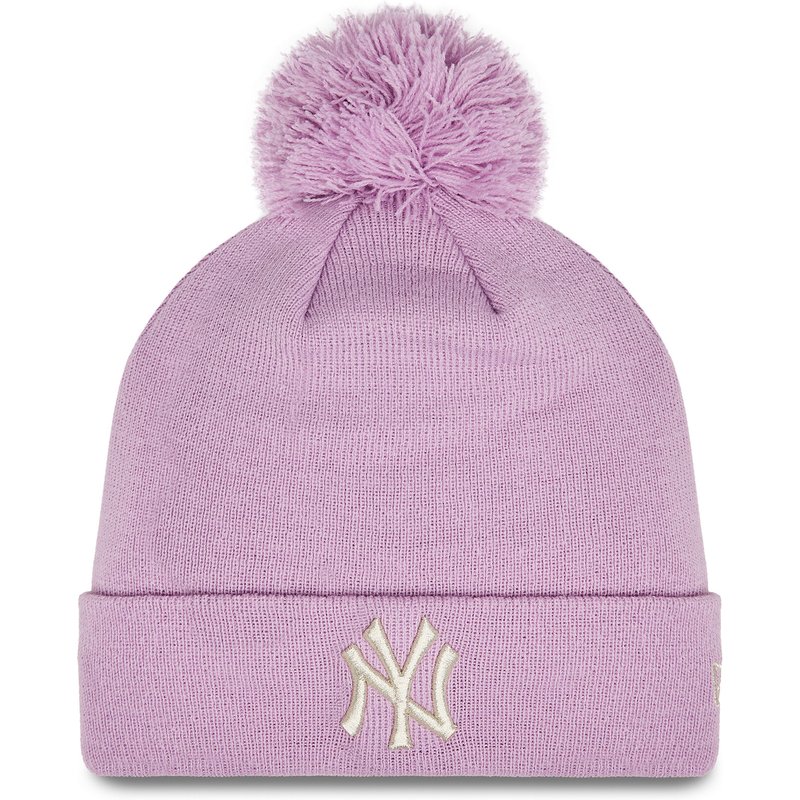 Mütze New Era Wmns Metallic Pom Nyy 60364280 Rosa