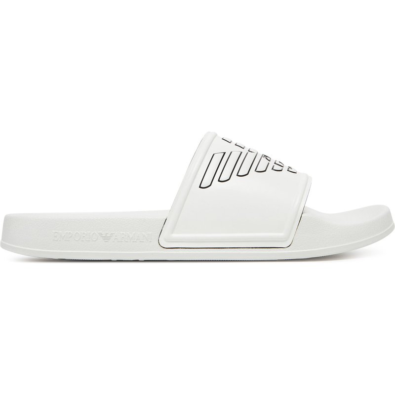 Pantoletten Emporio Armani XVPS11 XR273 T680 Weiß