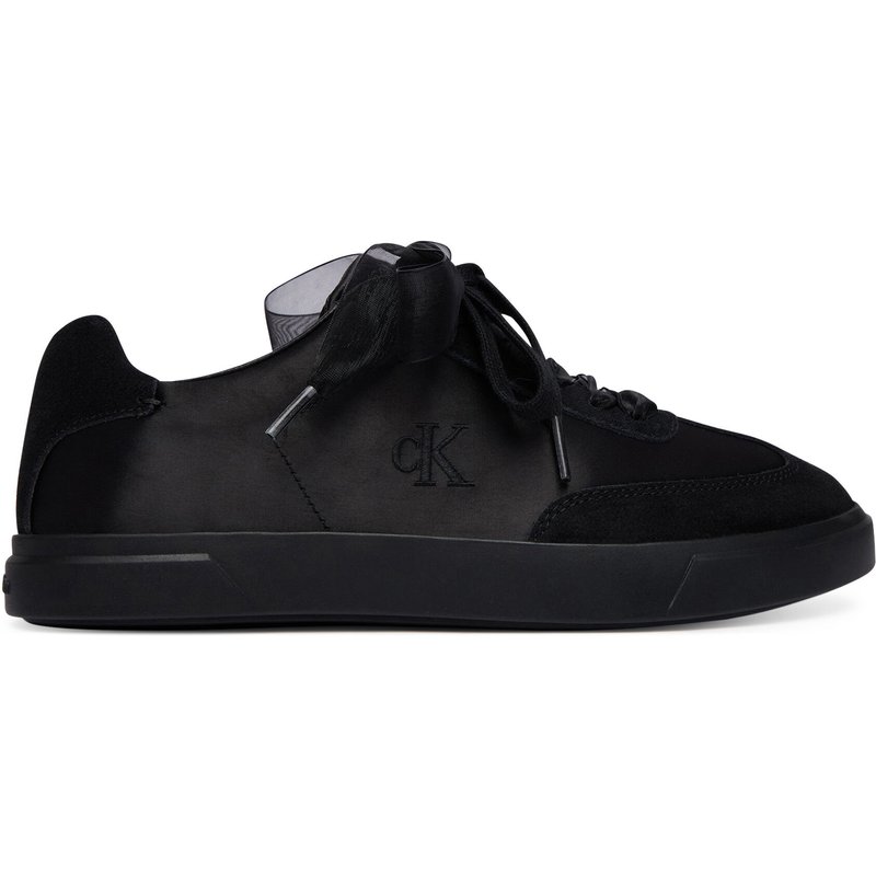 Sneakers Calvin Klein Low Pro Cupsole Wt Satin Mix HW0HW03288 Schwarz