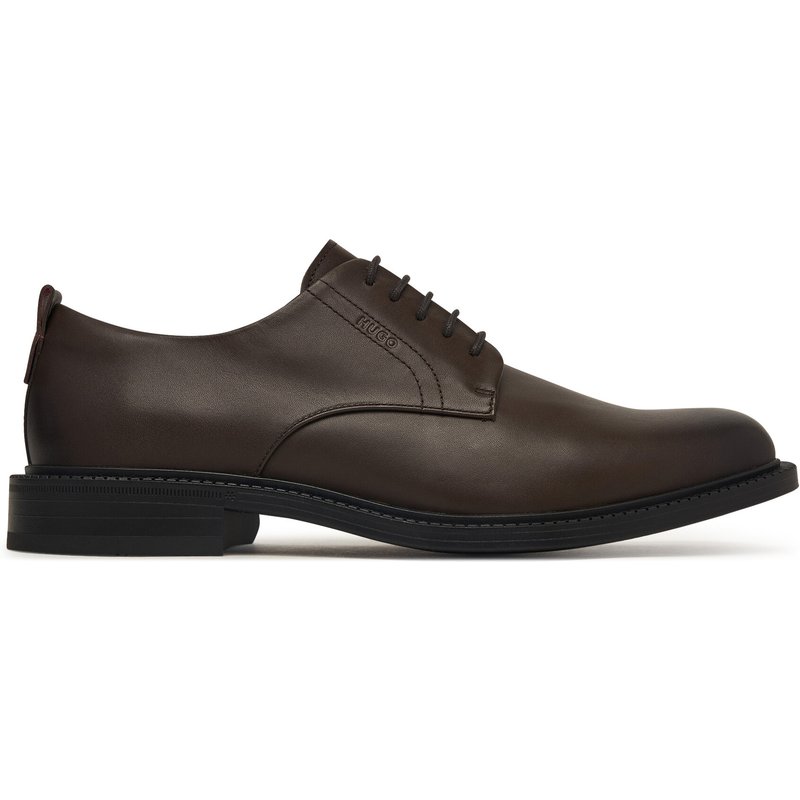 Halbschuhe HUGO Lysander 50569016 Dunkelbraun