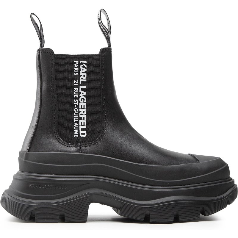 Klassische Stiefeletten KARL LAGERFELD KL42944 Schwarz