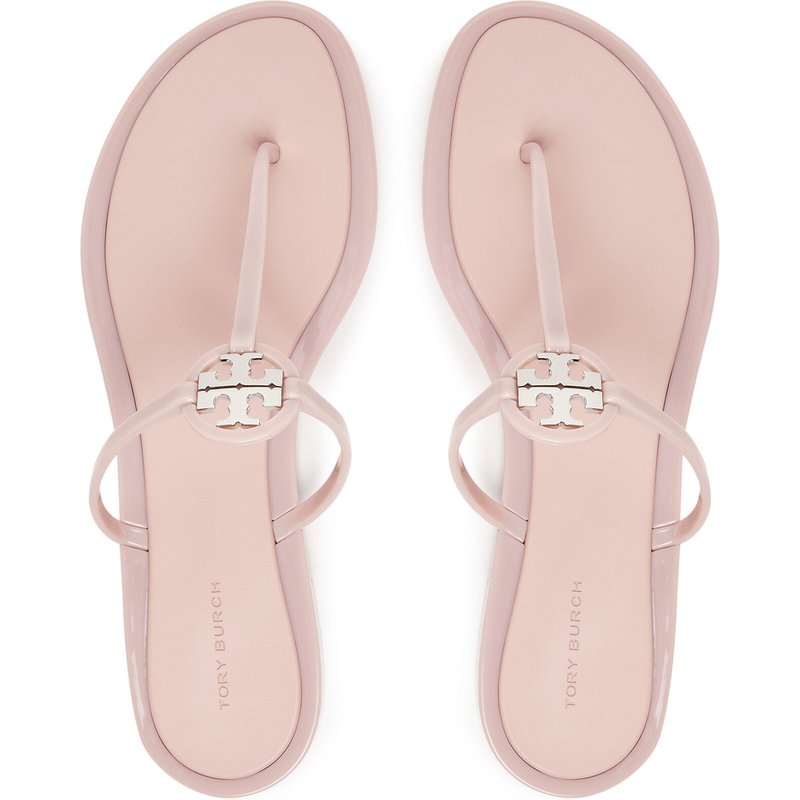 Zehentrenner Tory Burch Mini Miller Jelly 166808 Rosa