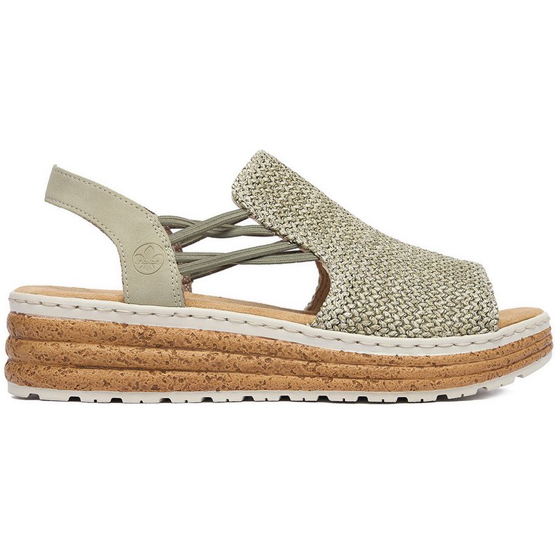 Sandalen Rieker CEO-62741-52 Grün