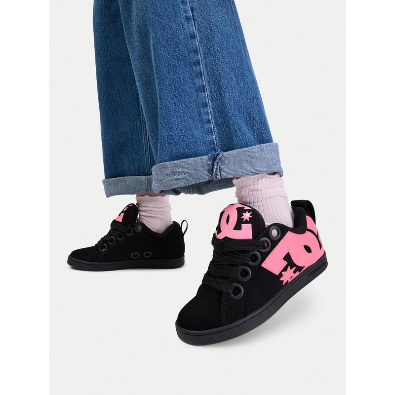 Sneakers DC Shoes EO-COURT GRAFFIK PUFF DC04916003 Schwarz