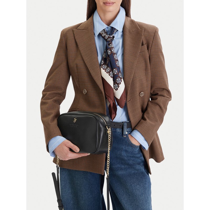 Handtasche Beverly Hills Polo Club CEO-BHPC-L-002-09 Schwarz