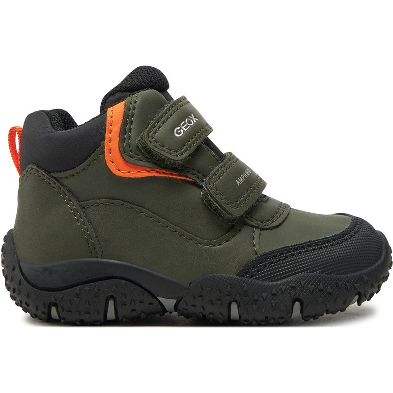 Schnürschuhe Geox B Baltic Boy B Abx B4620A 0MEFU C3231 M Grün