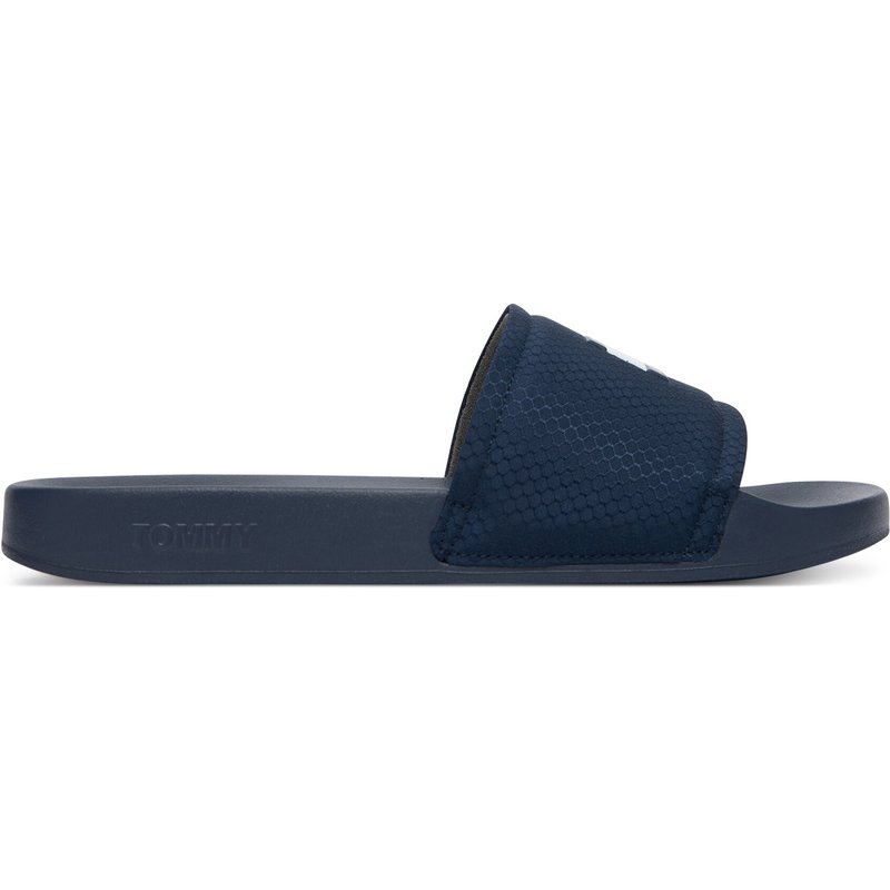 Pantoletten Tommy Jeans Tjm Pool Slide EM0EM01673 Dunkelblau