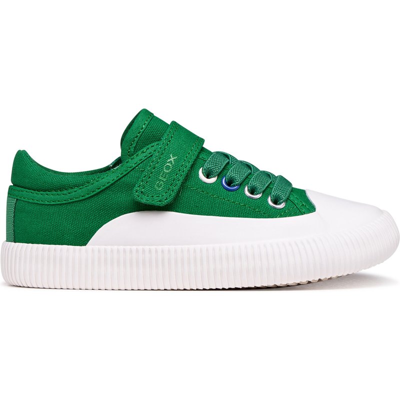 Sneakers aus Stoff Geox J Tippeste Boy J65N4B 00010 C0594 M Grün