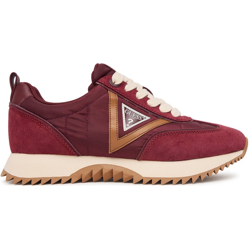 Sneakers Guess FLFBA2 FAB12 Dunkelrot