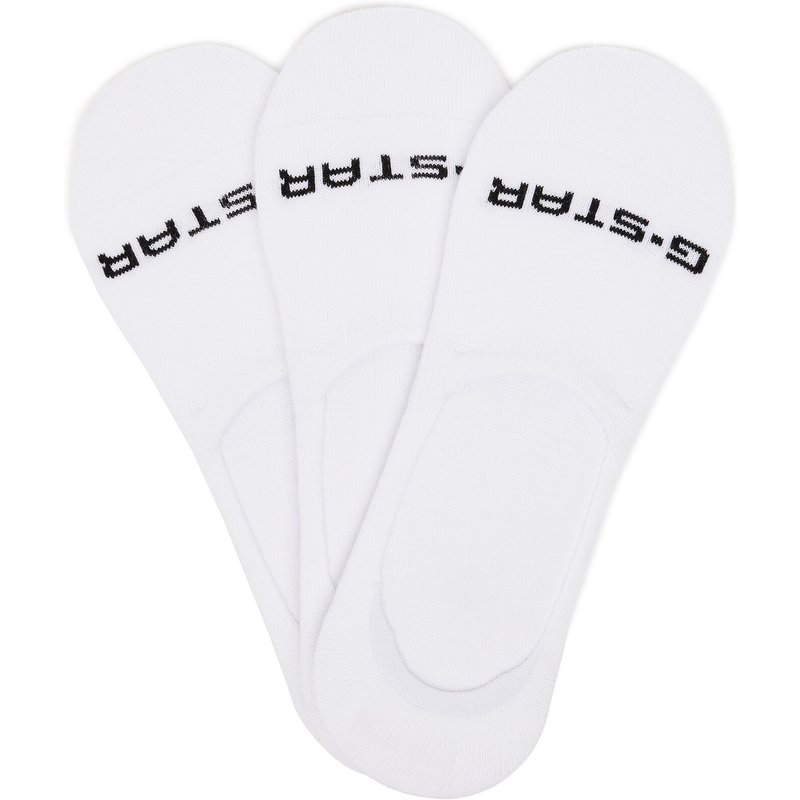 Sneakersocken G-Star Raw AS_G-STAR_S_124_SS25 (3-PACK) Weiß