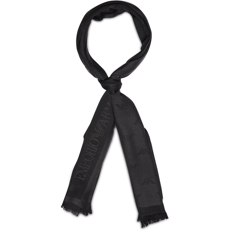 Schal Emporio Armani 625009 CC306 00044 Schwarz