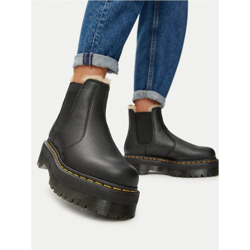 Klassische Stiefeletten Dr. Martens 2976 Quad Fl 25635001 Schwarz