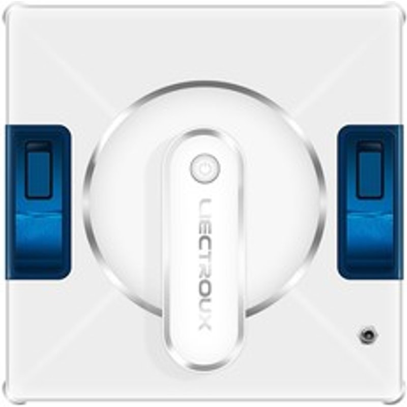 Liectroux YW509 Aspirateur robot laveur de vitres double jet deau puissance daspiration 3000 Pa capteur laser antichute 3 modes de nettoyage planification intelligente du trajet faible bruit télécommande Blanc