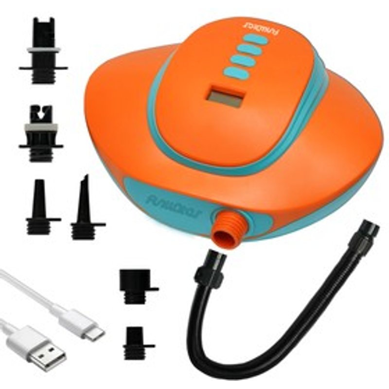 FunWater Pompe Électrique Haute Pression Rechargeable pour planche à pagaie Batterie Lithium 4000 mAh