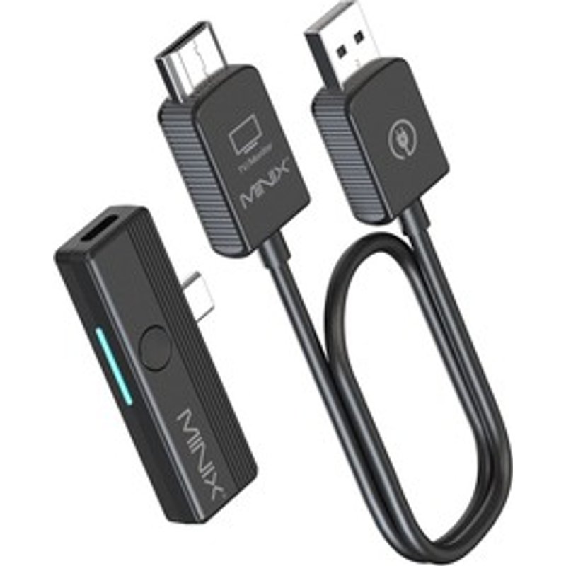 MINIX C1 Plus Clé USBC vers HDMI sans fil transmission jusquà 50 m Plug and Play