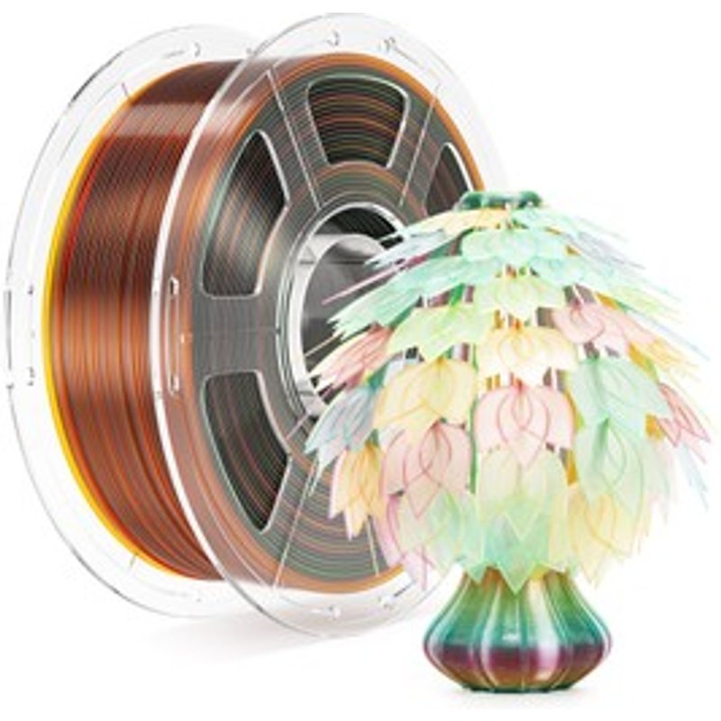 Mecpow Filament PETG haute vitesse 1kg ArcenCiel Transparent