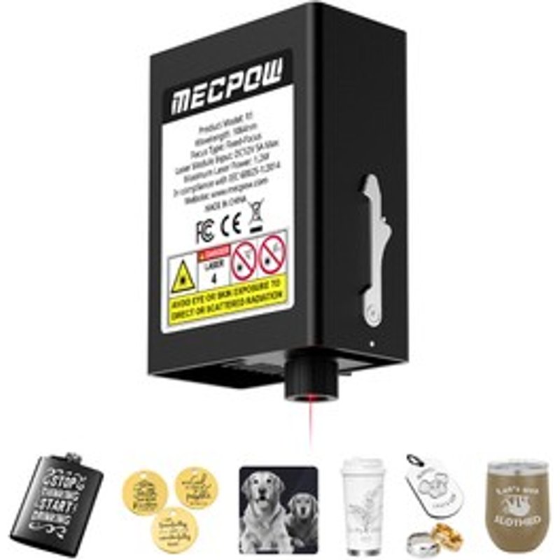 Mecpow R1 Module Laser IR Infrarouge 1064nm 12W Compatible avec X3 M1 X4 X5 et Creality Falcon A1