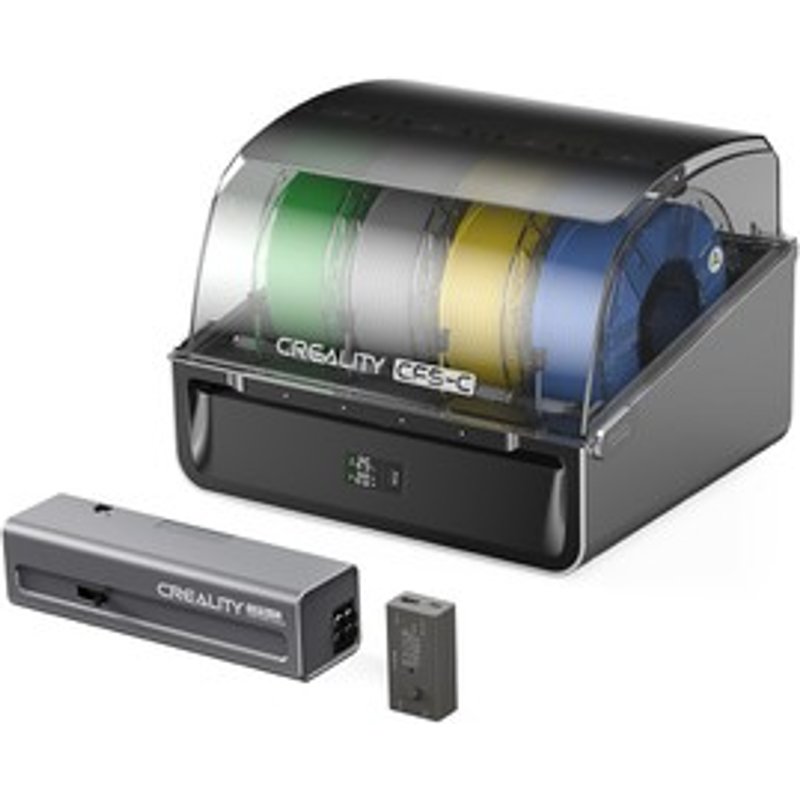 Creality CFSC Système de Filament pour K1 Max 2025 K1C 2025 K1 Max K1C K1 K1 SE Jusquà 16 Couleurs Coupe Automatique Détection de Rupture Surveillance en Temps Réel