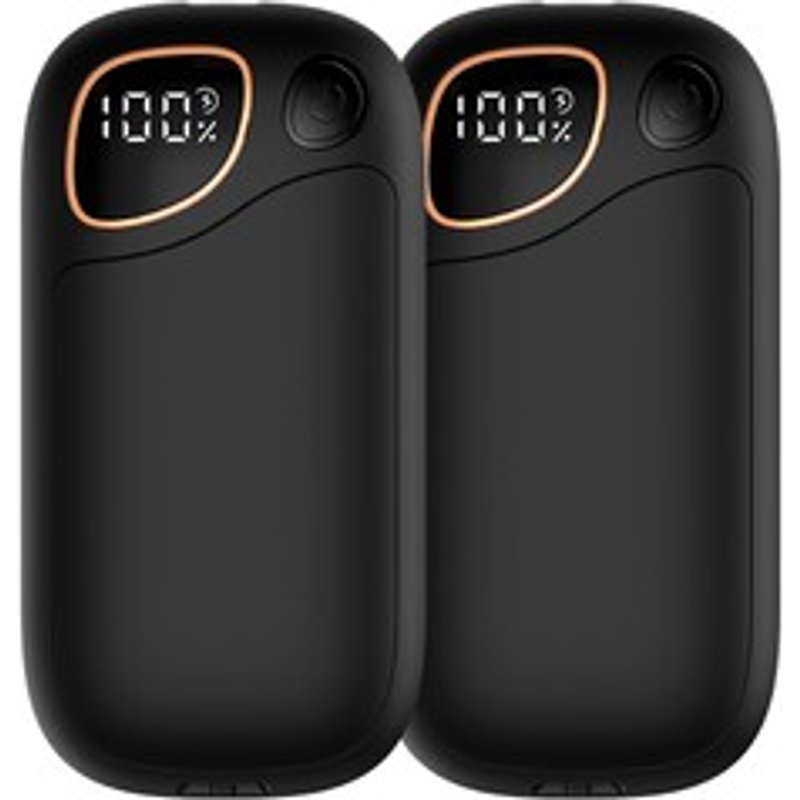 Flashfish ST01 Chauffemains Magnétiques 2en1 Charge Rapide 35H 360° Chauffage Complet 4 Niveaux de Chauffage 3500mAh2 Format de Poche