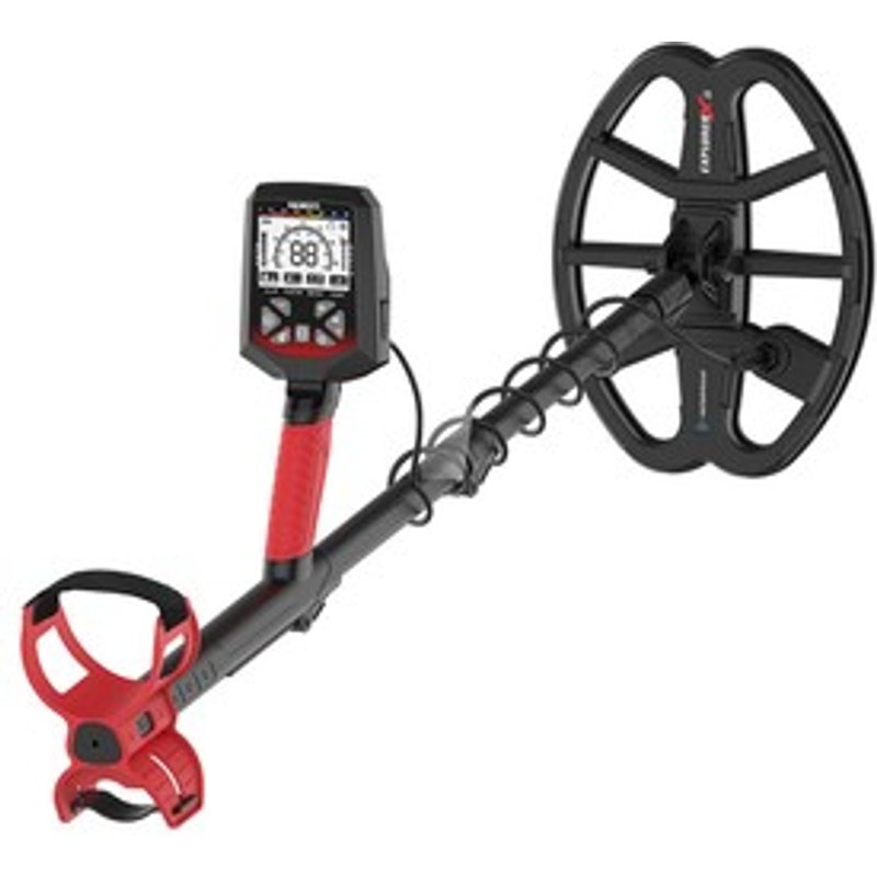 KAIWEETS EXPLORER X III Détecteur de métaux 582 kHz bobine étanche de 11×9 5 modes batterie de 10 heures pour la chasse professionnelle à lor et aux trésors