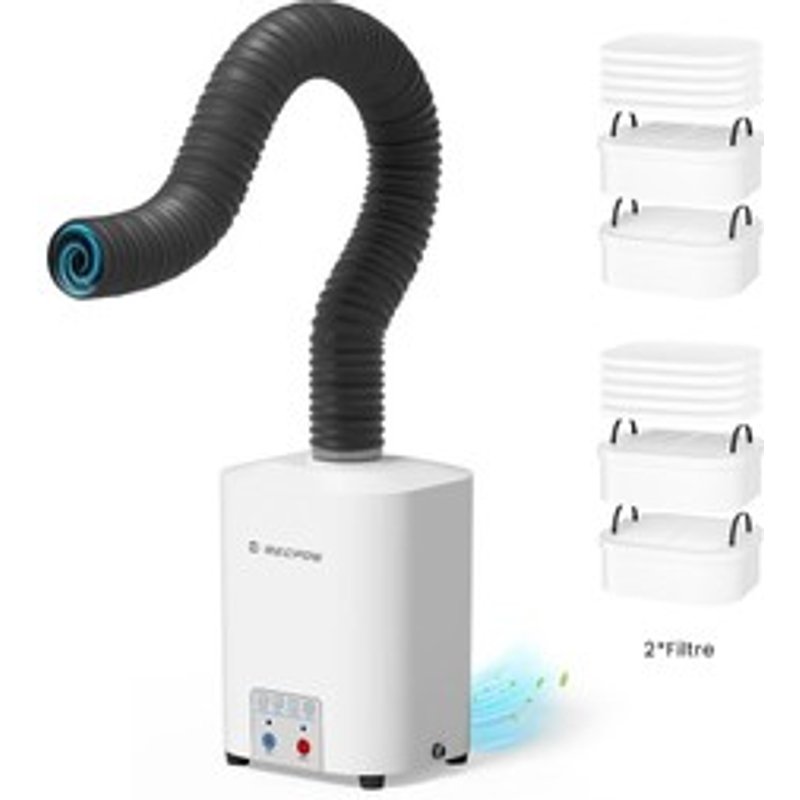 Mecpow P50 Purificateur de fumée + 2 filtres