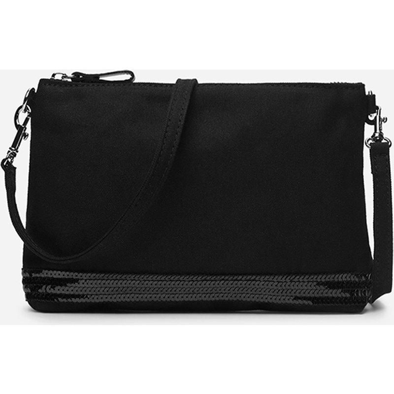 Pochette Zippée en Toile - Noir - Femme - Vanessa Bruno