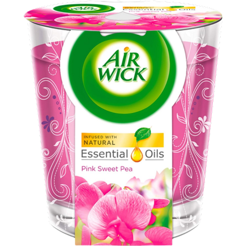 Candela profumata Air Wick Active Fresh Pink Sweet Pea - 105 g