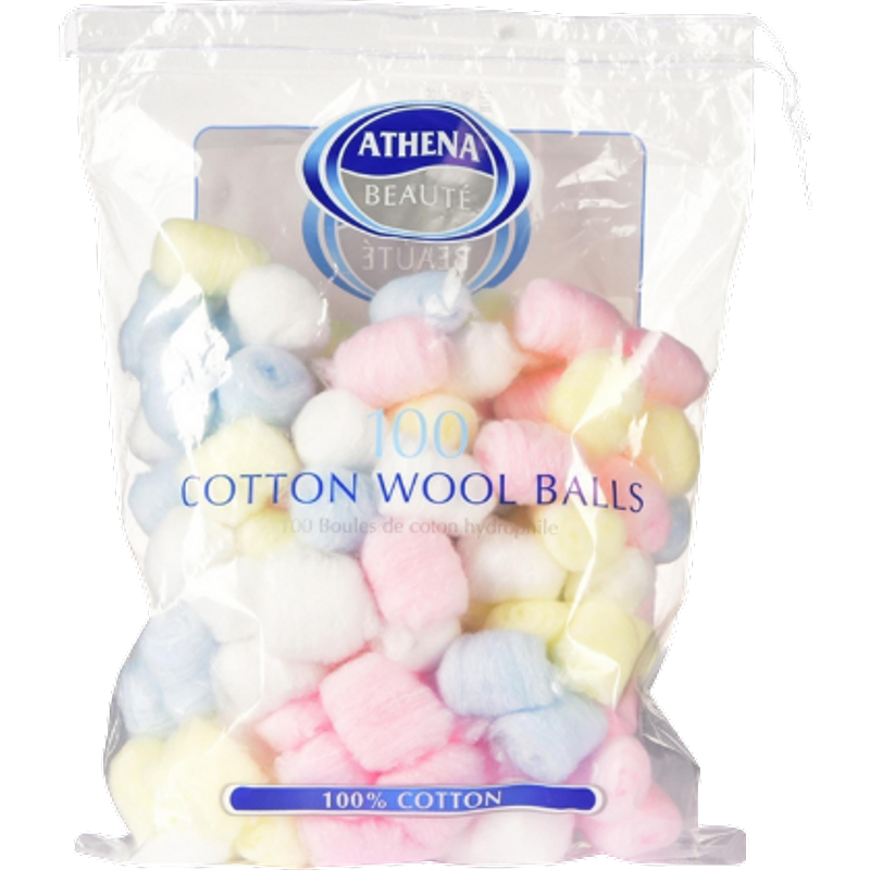 Athena Beauté Batuffoli di cotone - 100 pezzi