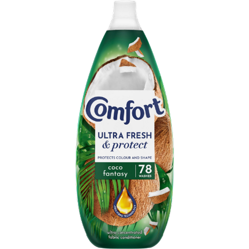 Comfort Ultra Fresh & Protect Coco Fantasy Fabric Conditioner - 1170 ml