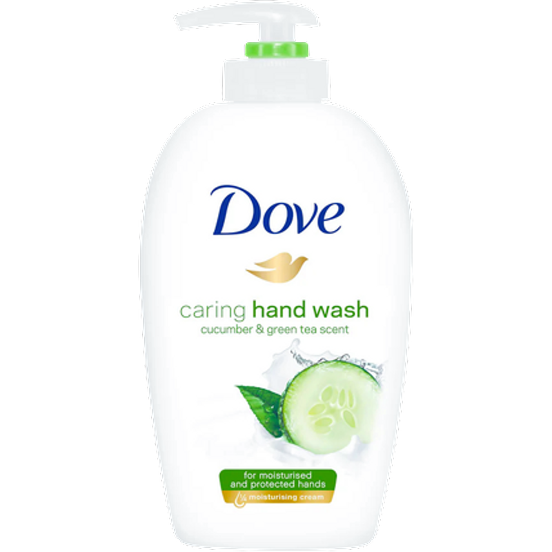 Sapone per le mani Dove Caring al cetriolo e tè verde – 250 ml