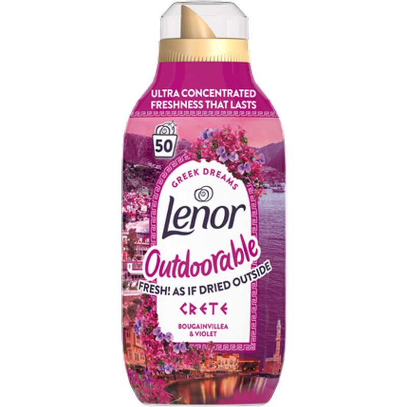 Lenor Outdoorable Crete Bouganvillea & Violet Fabric Conditioner – 700 ml