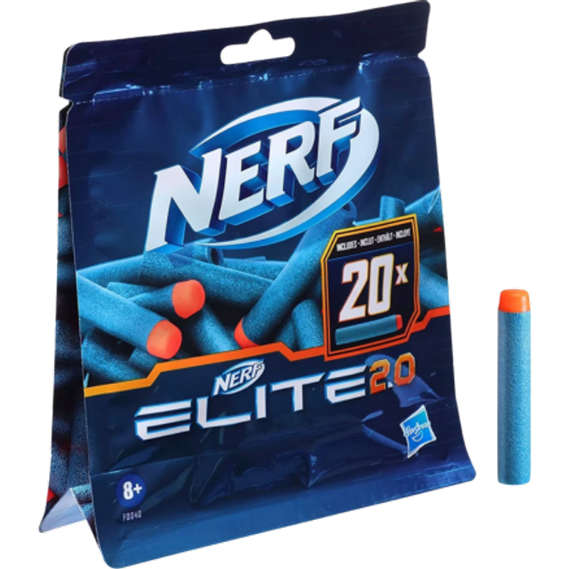 Confezione di ricambio di freccette Nerf Elite 2.0 – 20 pezzi