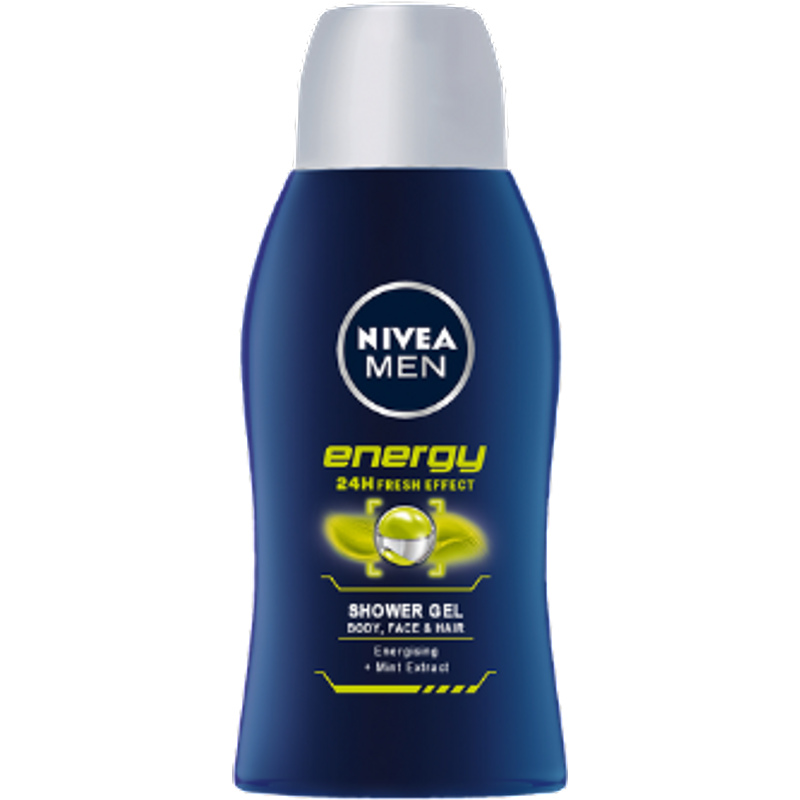 Nivea Men Energy Gel doccia Flacone da viaggio - 50 ml