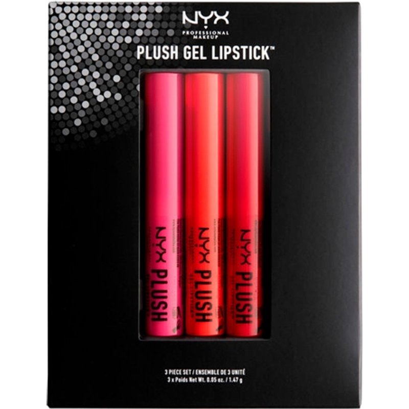 Set di rossetti in gel NYX Plush - 02