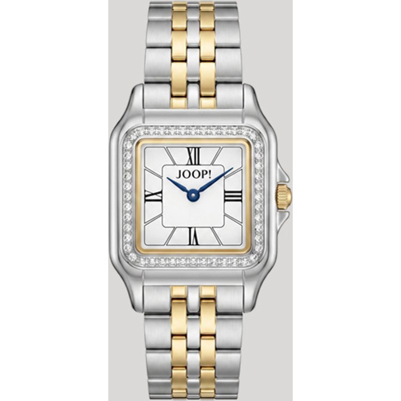Damen-Armbanduhr in Silber/Gold